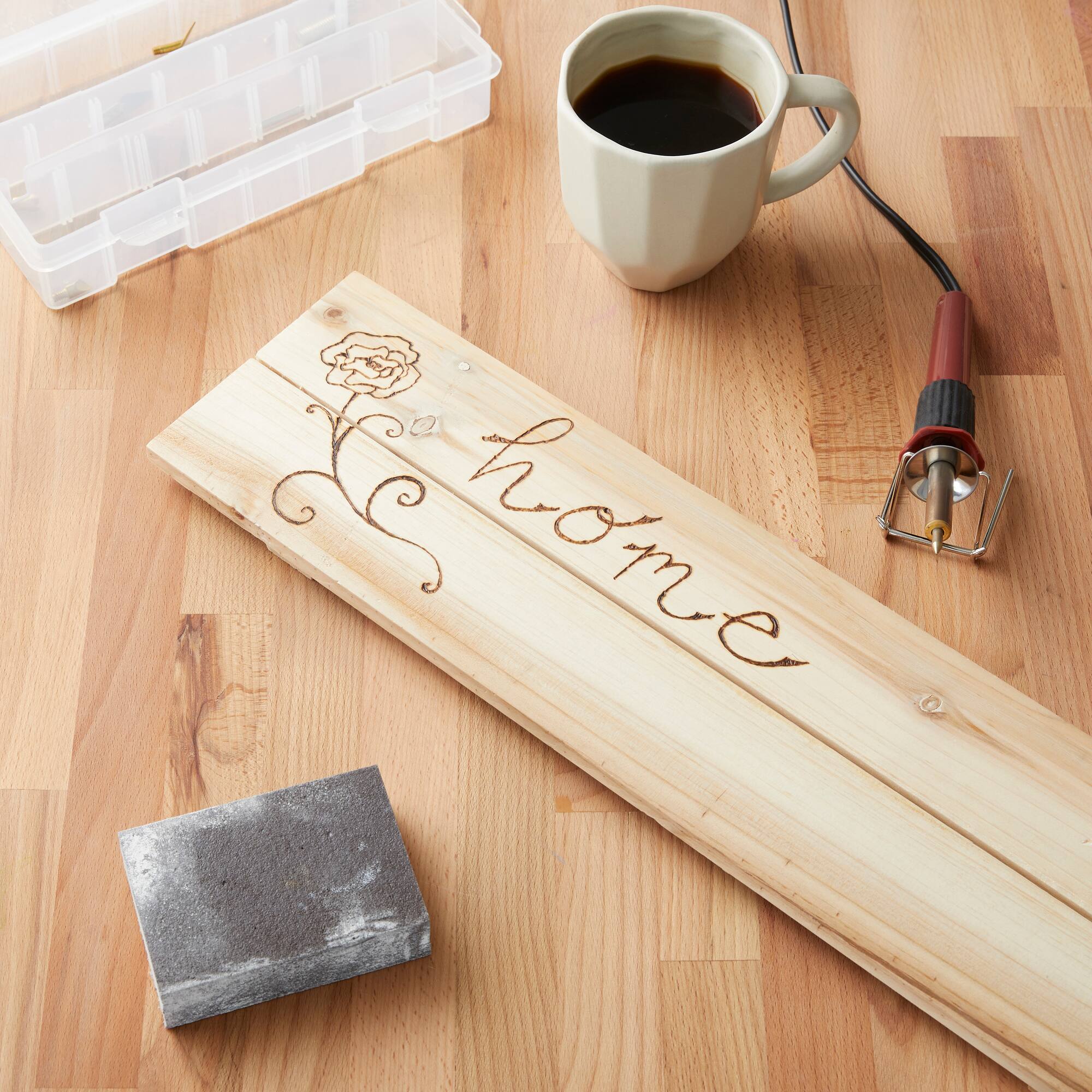 5" x 20" Wood Slats Plaque by Make Market®
